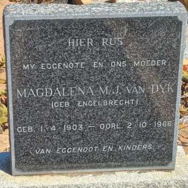 DYK Magdalena M.J., van nee ENGELBRECHT  1903-1966