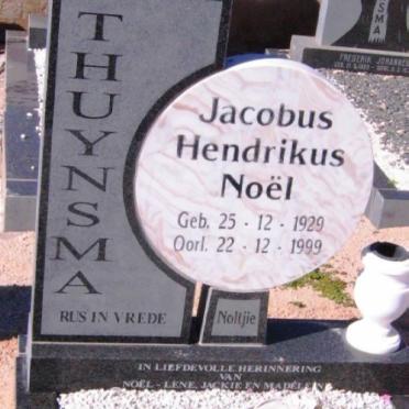 THUYNSMA Jacobus Hendrikus Noël 1929-1999