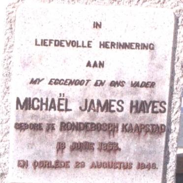 HAYES Michael James 1853-1946