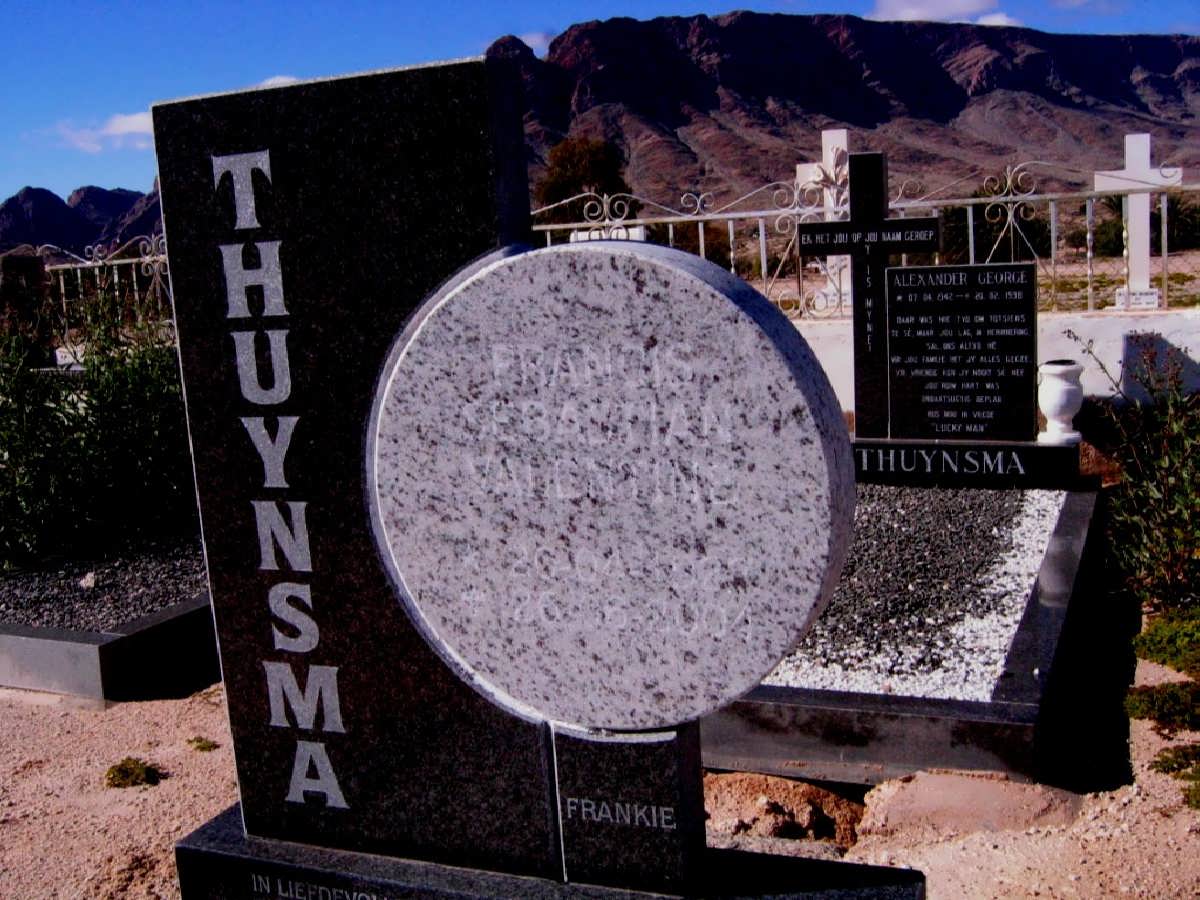 THUYNSMA Francis Sebatian Valentine 192?-2004