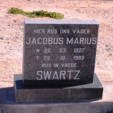 SWARTZ Jacobus Marius 1927-1989