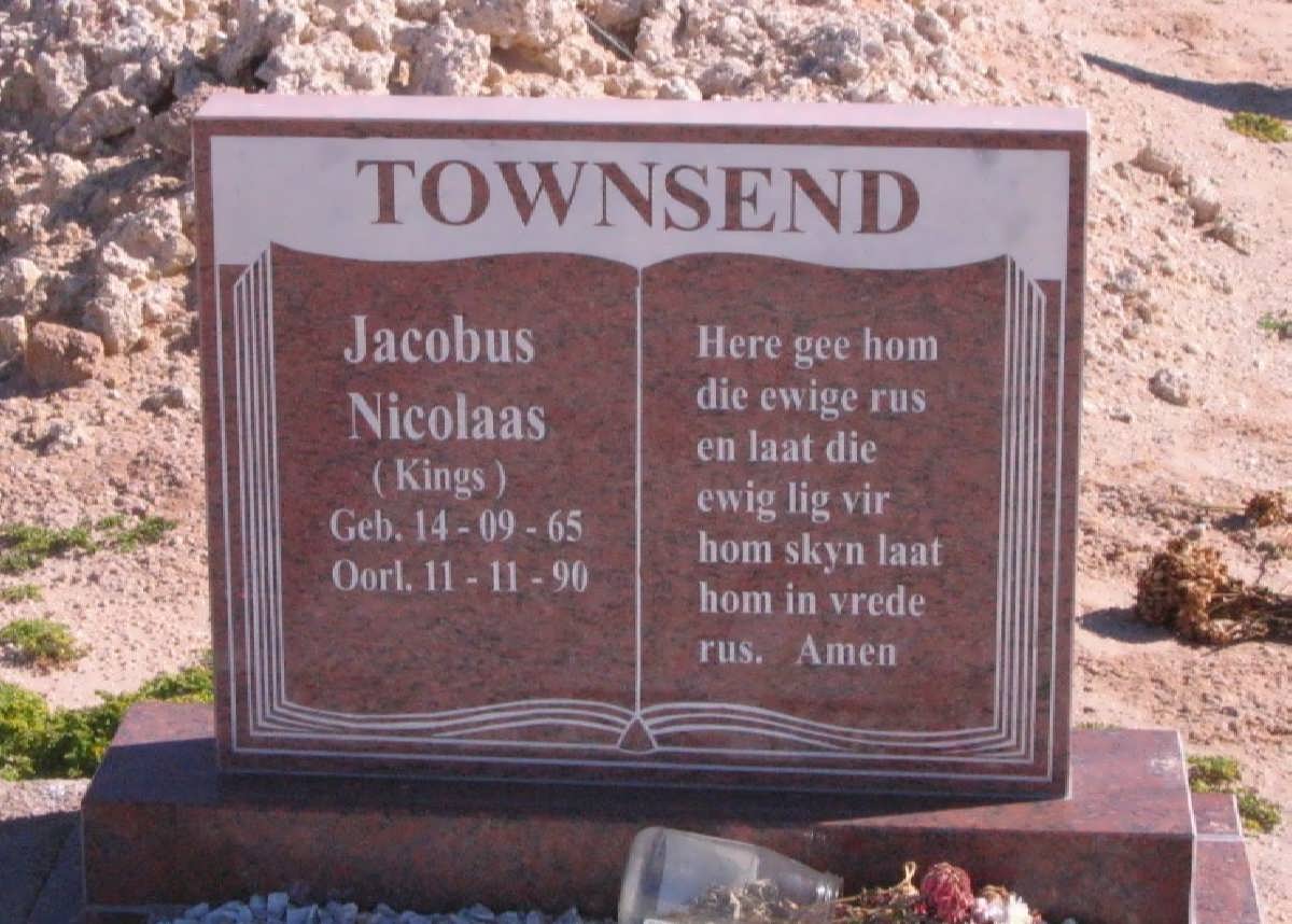 TOWNSEND Jacobus Nicolaas 1965-1990