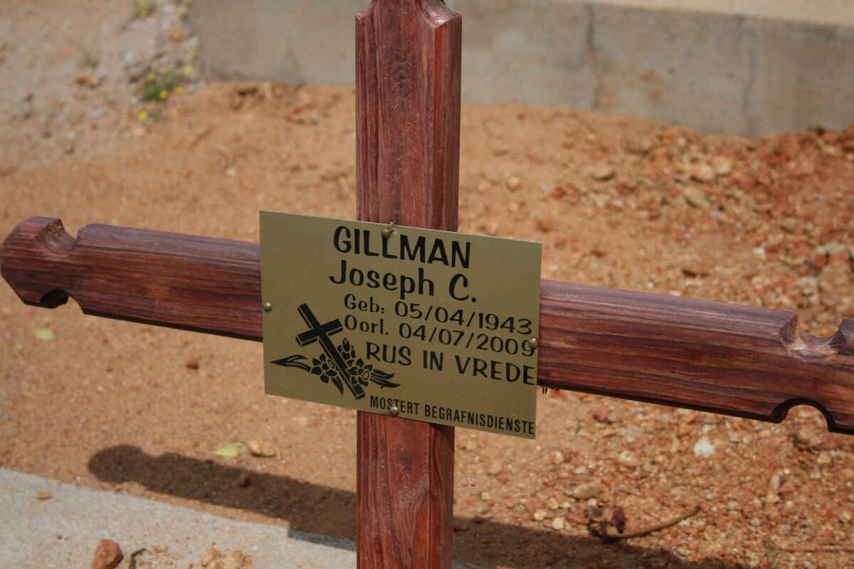 GILLMAN Joseph C. 1943-2009