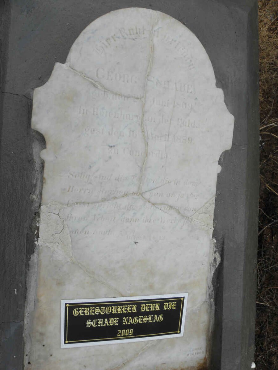 SCHADE Georg 1809-1889