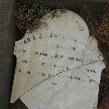 SCHLICHT Maria Johanna, von nee MULLER 1840-1905