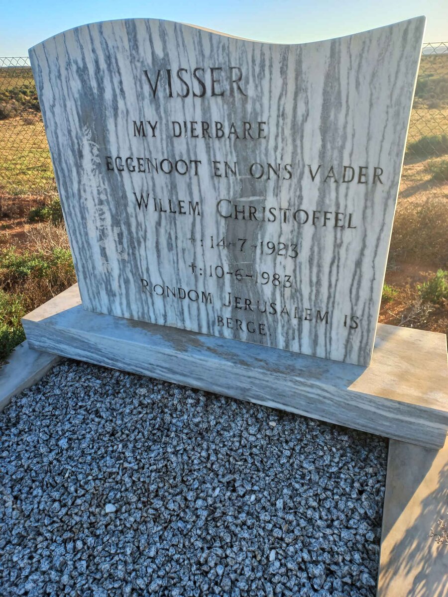 VISSER Willem Christoffel 1923-1983