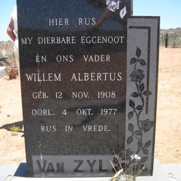 ZYL Willem Albertus, van 1908-1977