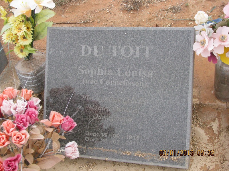 TOIT Sophia Louisa, du nee CORNELISSEN 1915-2011