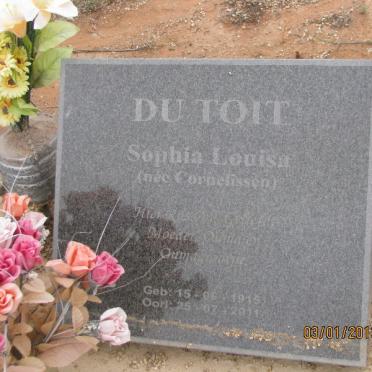 TOIT Sophia Louisa, du nee CORNELISSEN 1915-2011