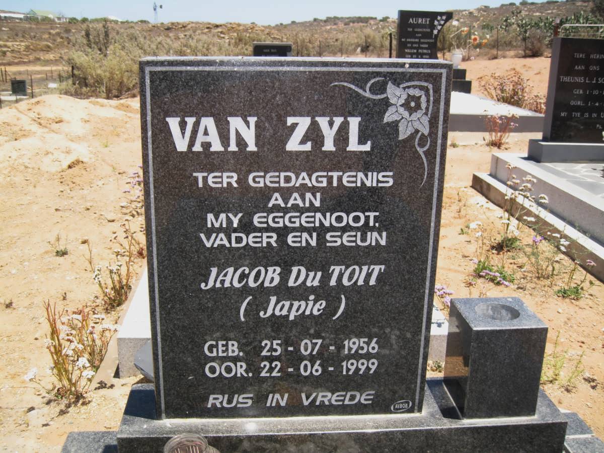 ZYL Jacob du Toit, van 1956-1999