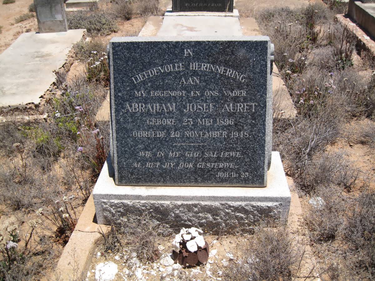AURET Abraham Josef 1896-1948