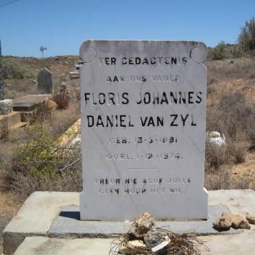 ZYL Floris Johannes Daniel, van 1891-1974