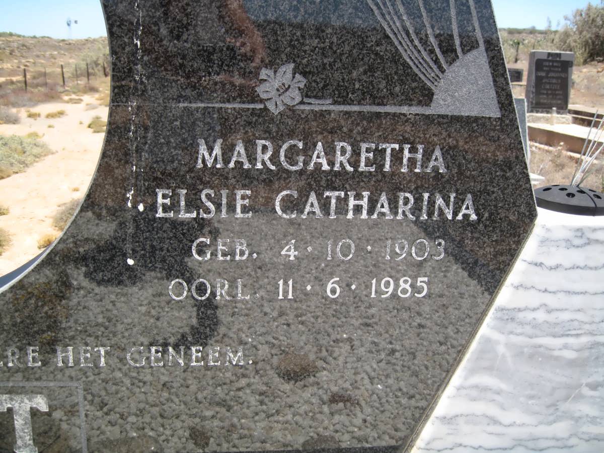 AURET Margaretha Elsie Catharina 1903-1985