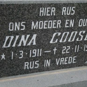 GOOSEN Dina 1911-1994