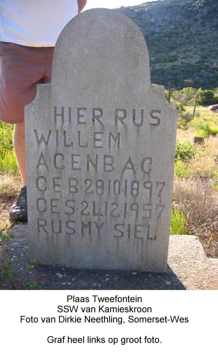 AGENBAG Willem 1897-1957