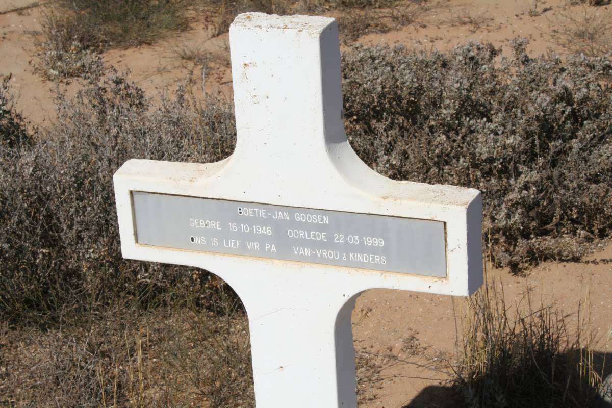 GOOSEN Boetie Jan 1946-1999