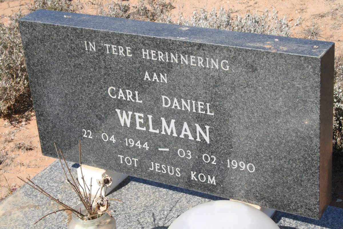 WELMAN Carl Daniel 1944-1990