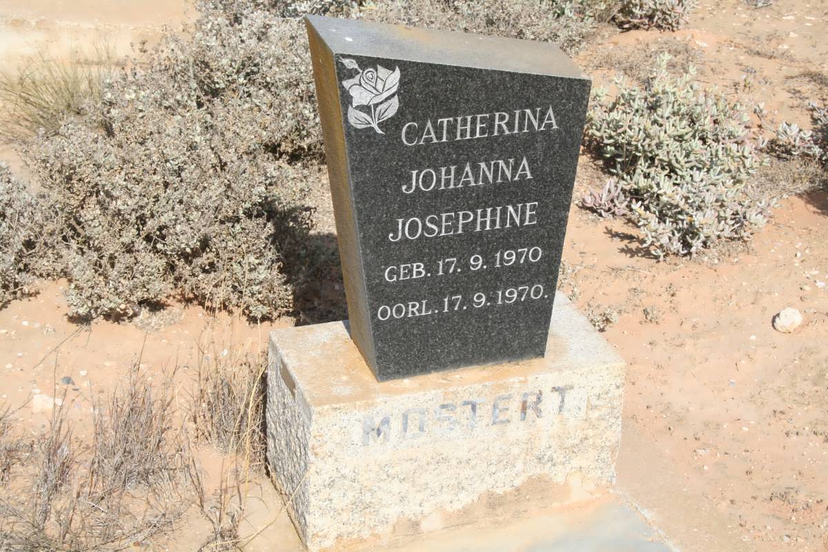 MOSTERT Catherina Johanna Josephine 1970-1970