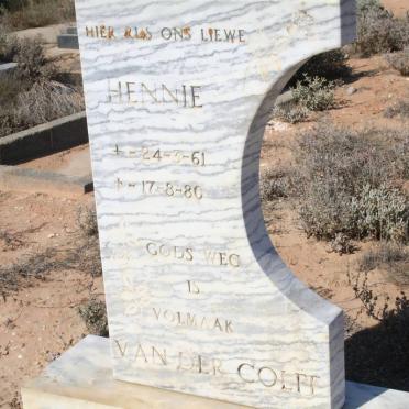 COLFF Hennie, van der 1961-1980