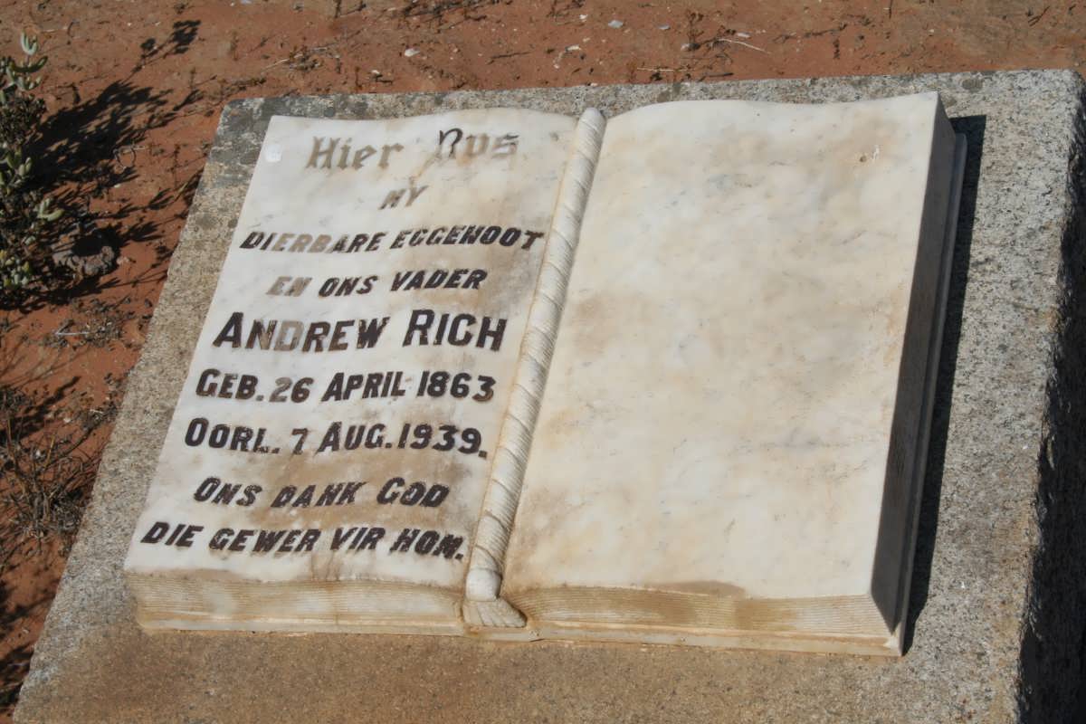 RICH Andrew 1863-1939