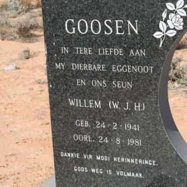 GOOSEN W.J.H. 1941-1981