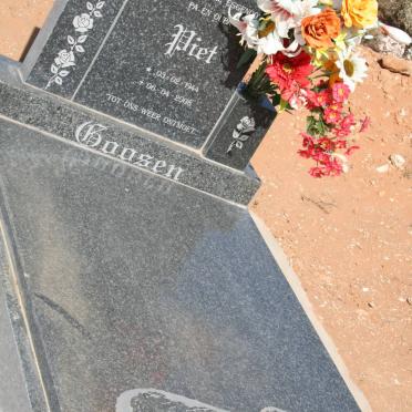 GOOSEN Piet 1944-2008 