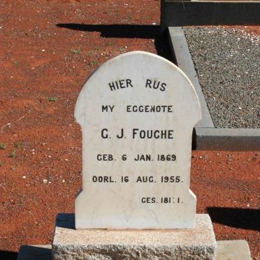 FOUCHE C.J. 1869-1955