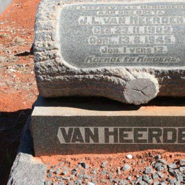 HEERDEN J.L., van 1902-1945