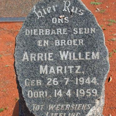 MARITZ Arrie Willem 1944-1959