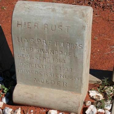 SWANEPOEL  L.L.A.S. nee SWANEPOEL 1862-1929