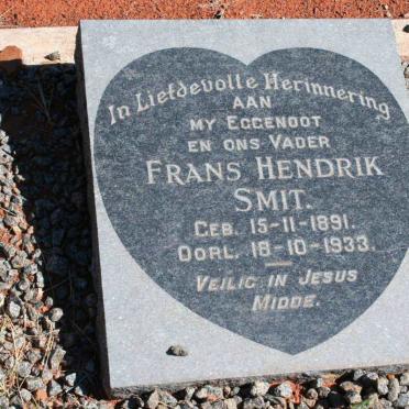 SMIT Frans Hendrik 1891-1933