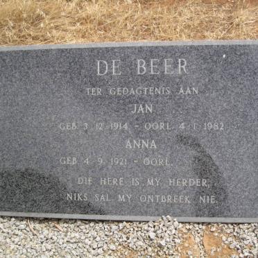 BEER Jan, de 1914-1982 &amp; Anna 1914-