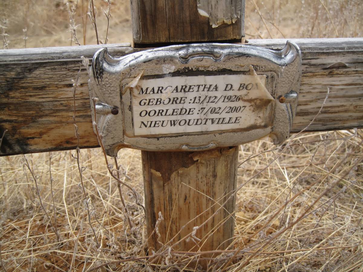 BOX Margaretha D. 1926-2007