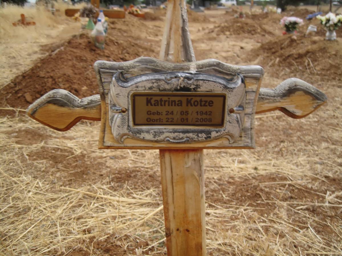 KOTZE Katrina 1942-2008