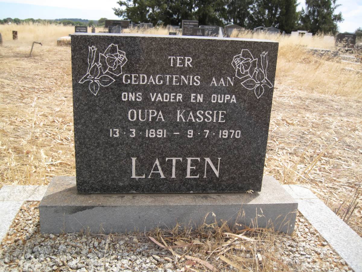 LATEN Kassie 1891-1970