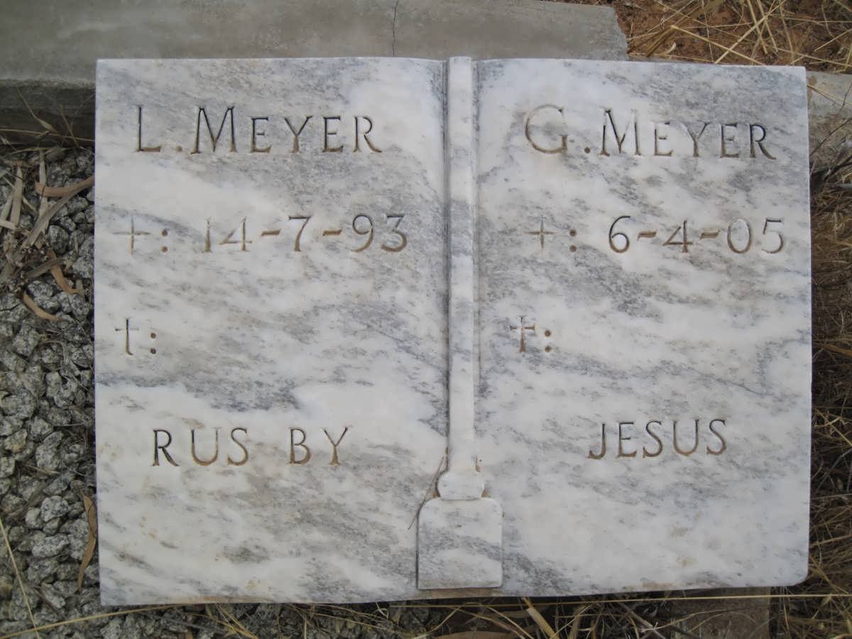 MEYER L. 1893- &amp; MEYER G. 1905-