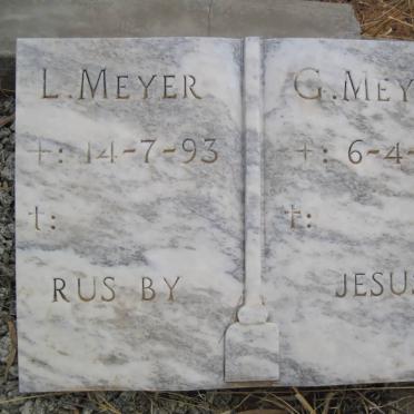MEYER L. 1893- &amp; MEYER G. 1905-