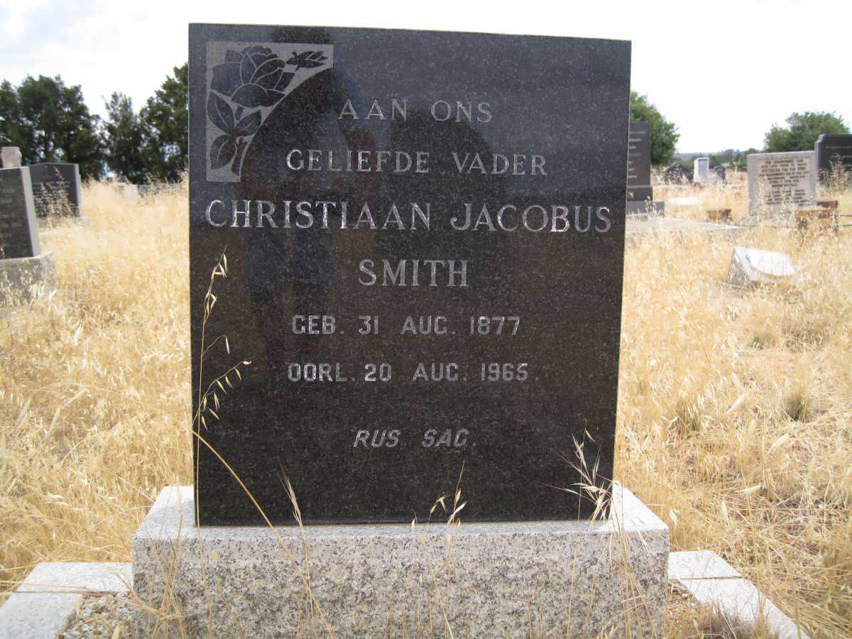 SMITH Christiaan Jacobus 1877-1965