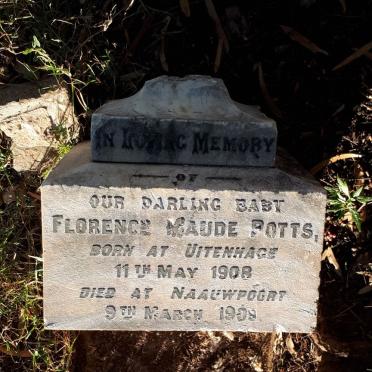 POTTS Florence Maude 1908-1909