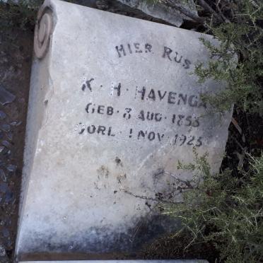 HAVENGA K. H. 1853-1923