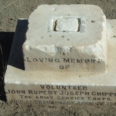 CRIPPER John Rupert Joseph -1900