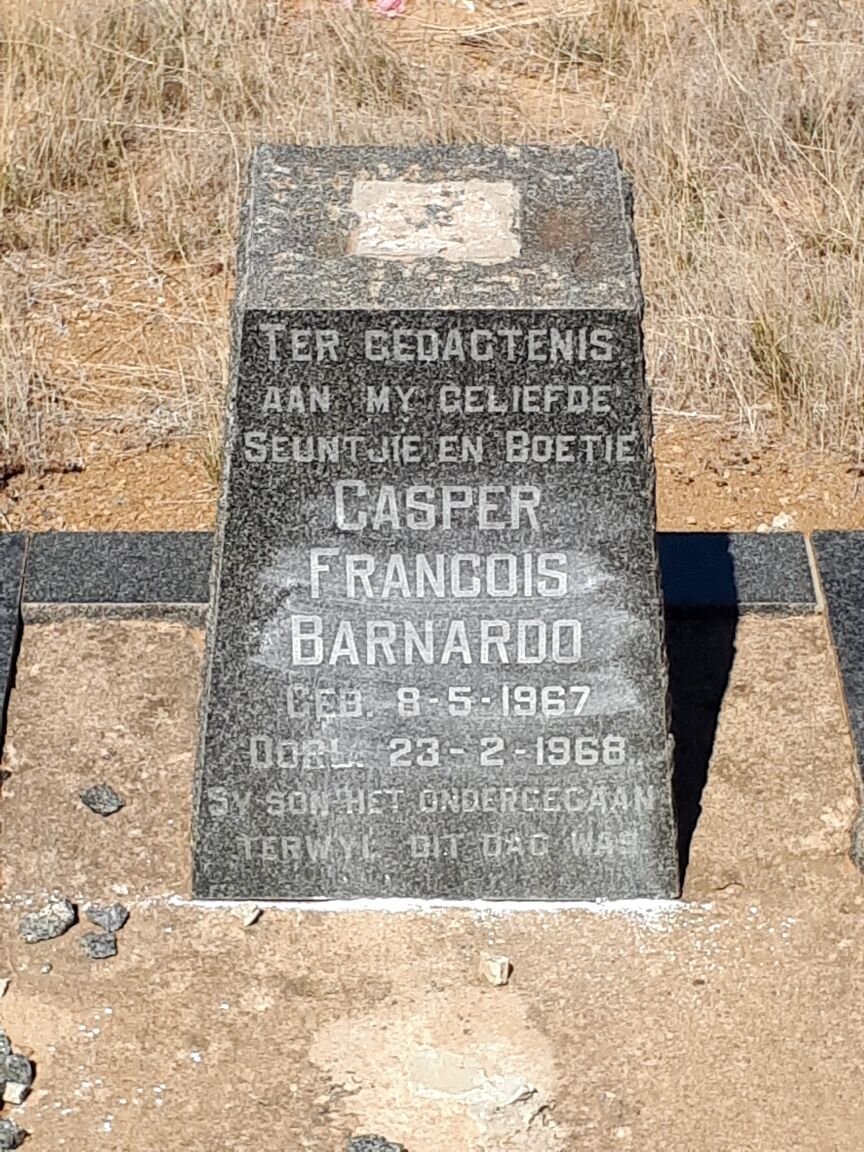 BARNARDO Casper Francois 1967-1968