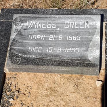 GREEN Vaness 1963-1963