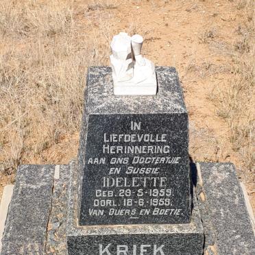 KRIEK Idelette 1959-1959