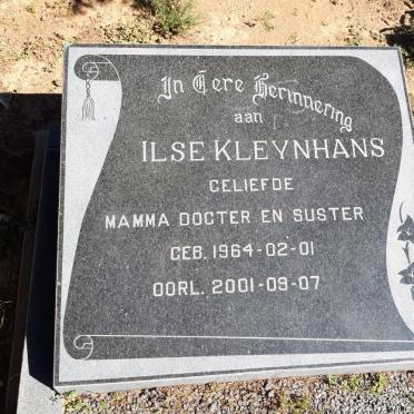 KLEYNHANS Ilse 1964-2001