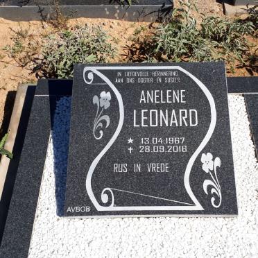 LEONARD Anelene 1967-2016
