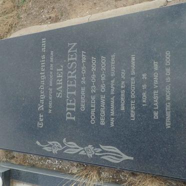 PIETERSEN Sarel 1977-2007