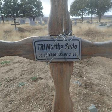 SINTO Titi Martha 1946-2017