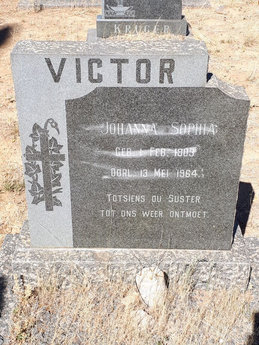 VICTOR Johanna Sophia 1903-1964