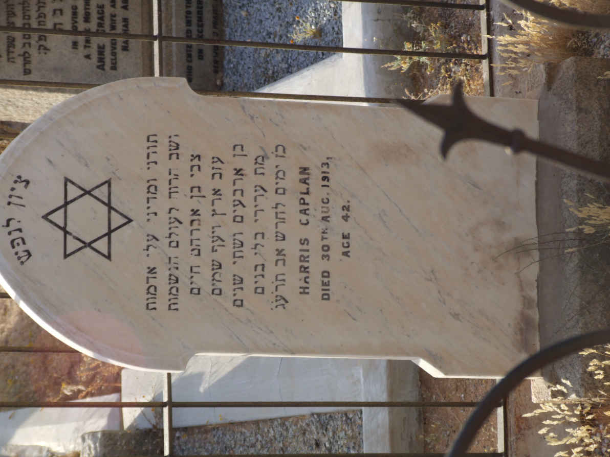 CAPLAN Harris -1913